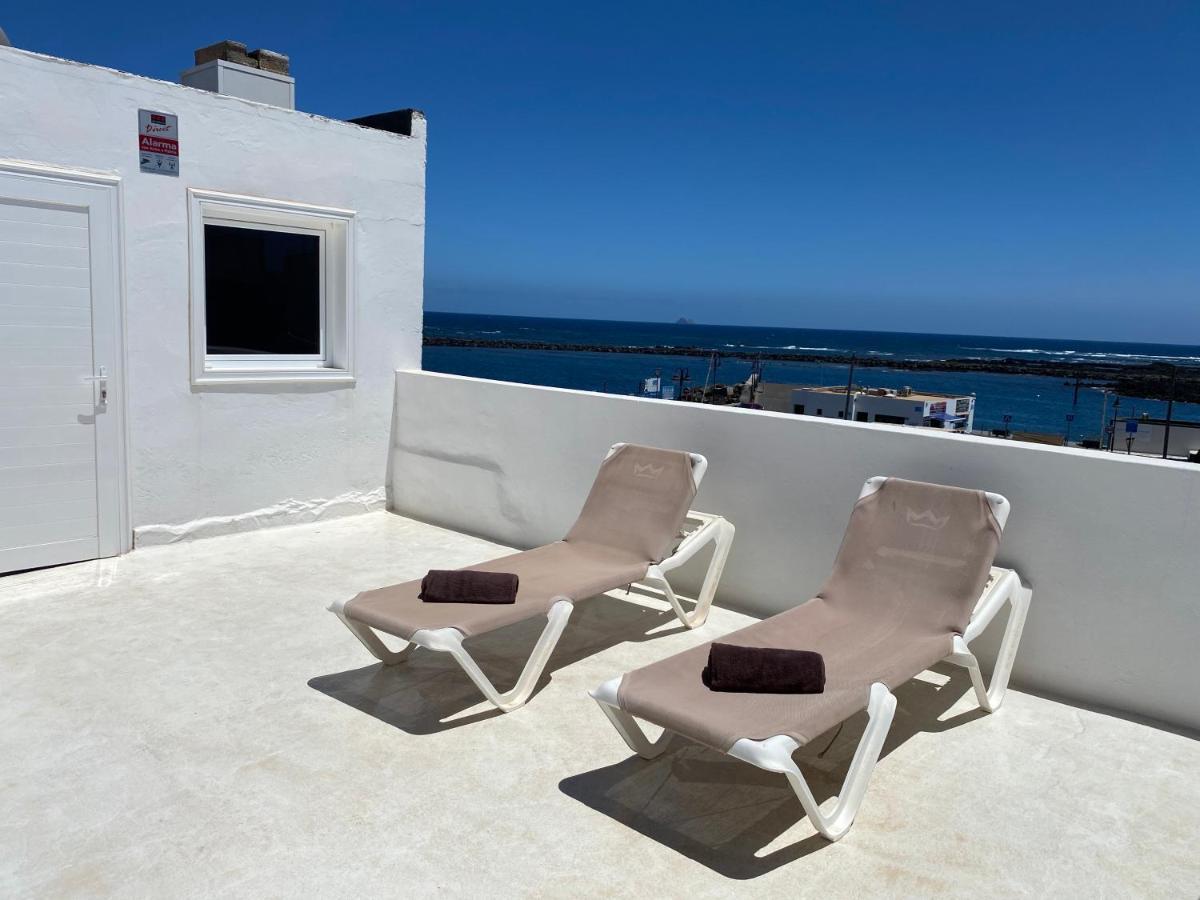 Mirador Del Muelle House Hostel Orzola Exterior photo